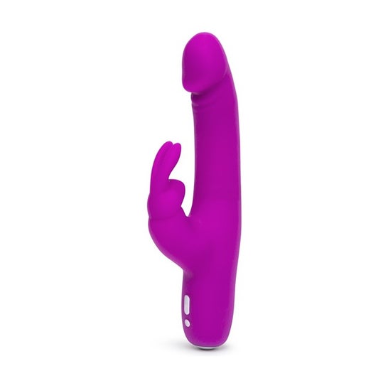 Happy Rabbit Vibrator Vibrador Realístico G-Spot Roxo 1pc