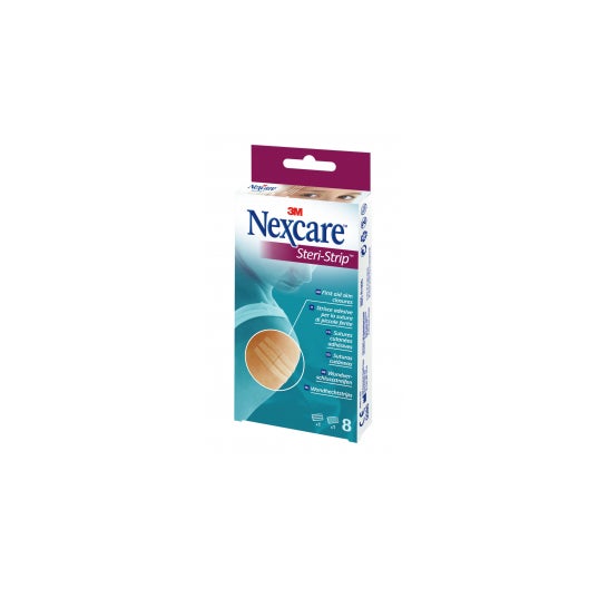 Sutura de pele estéril Nexcare ™ Steri Strip sortida 8uds
