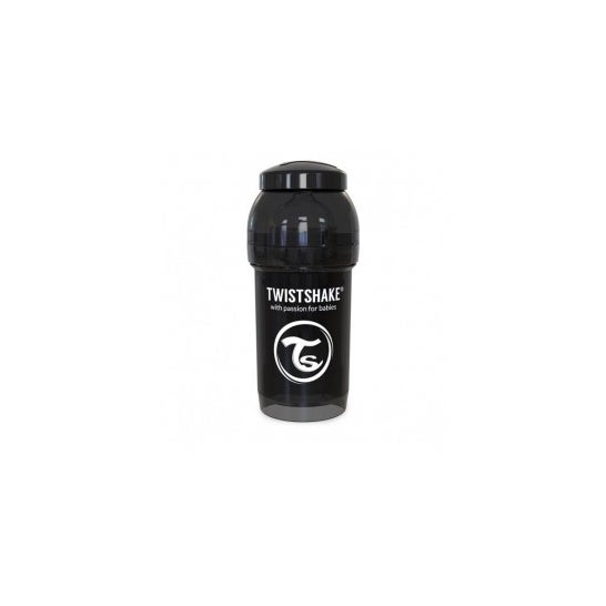Twisthake Biberon Anticolico 180ml Preto