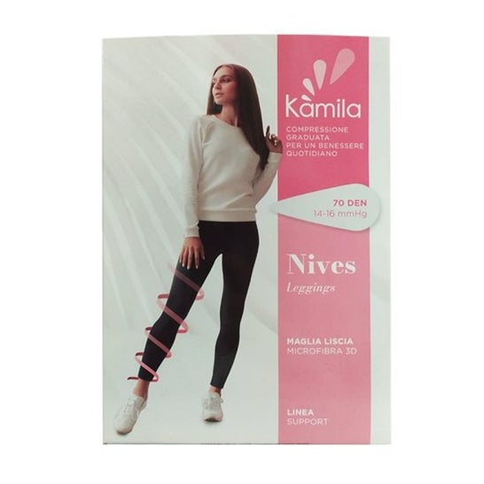 Kamila Nives Leggings 70 Microfibra Negro Talla 3 1ud
