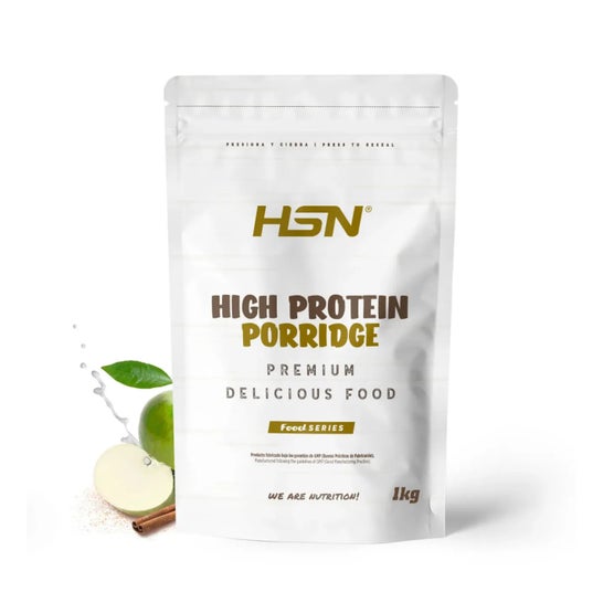 HSN Gachas de Avena Proteicas Manzana y Canela 1kg