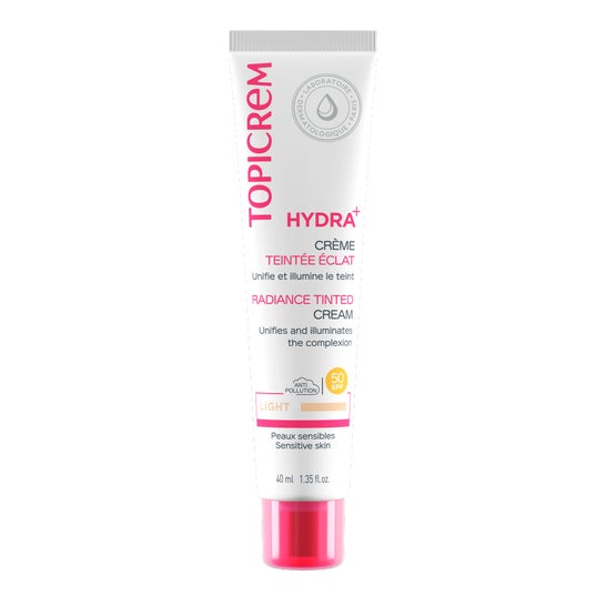 Topicrem Hydra+ Crème Teintée Éclat Light 40ml