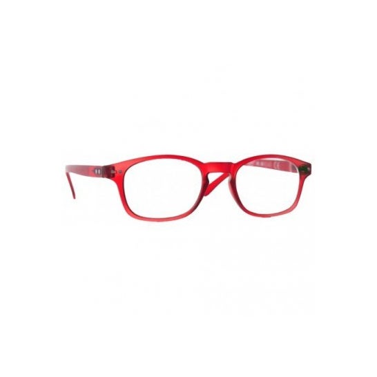 Banoftal Glasses Woody Red +2 1pc
