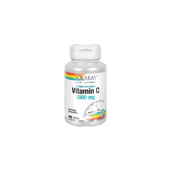 Solaray Vitamina C 1000mg 100 comprimidos