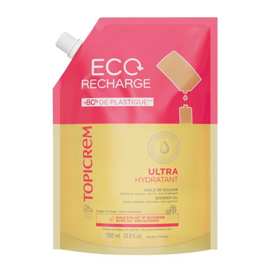 Topicrem Óleo Banho Eco Refil 1000ml