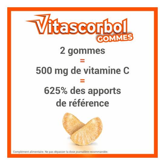Vitascorbol Vitamine C 250mg 45gummies