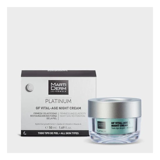 Martiderm™ GF Vital Age creme de noite Platinum 50ml Martiderm™ GF Vital Age creme de noite Platinum 50ml