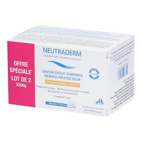 Neutraderm Sabonete Suave Surgras Dermo Protetor 2x200 gr