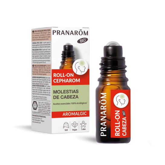 Pranarm Cepharom Roller Cabeça Pesada 5ml