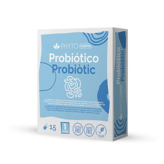 Phytofarma Probiótico 15 cápsulas
