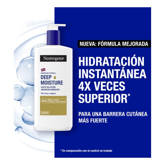 Neutrogena Hidratação Profunda Loção Óleo Não Gordo 400ml