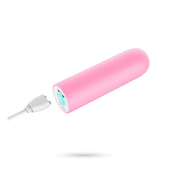Crushious Quackers Bala Vibratória Recarregáv Usb Rosa 1 Unidade