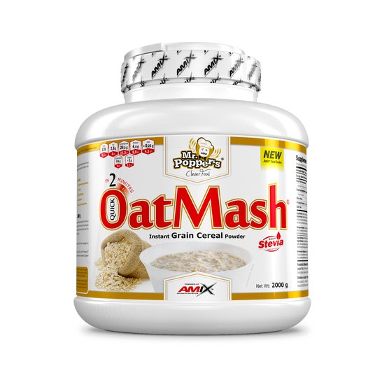 Amix Mr Popper's OatMash Harina de Avena Lima Yogur 2kg