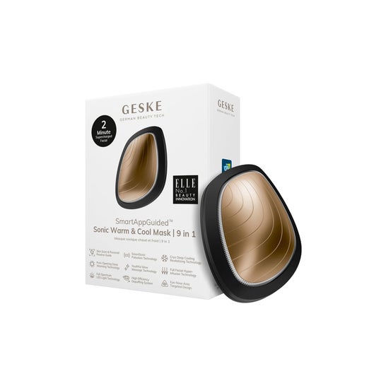 Geske Sonic Warm & Cool Mask 9 In 1 White Black Gold 1 Unidade