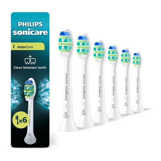 Philips Sonicare InterCare Recargas para Escova de Dentes Brancas 6 unid.