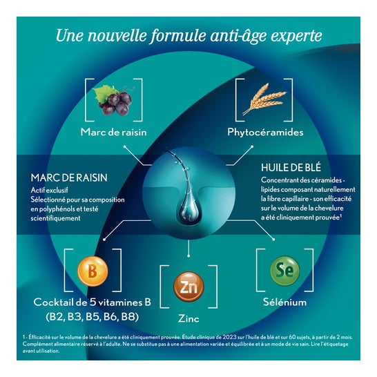 Oenobiol Hair Expert Fortificante Anti-Envelhecimento 30caps