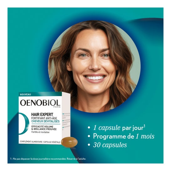 Oenobiol Hair Expert Fortificante Anti-Envelhecimento 30caps
