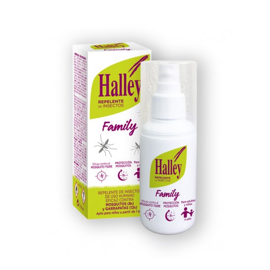 Halley Repelente de Insetos Adultos e Crianças a partir de 1 ano 100ml