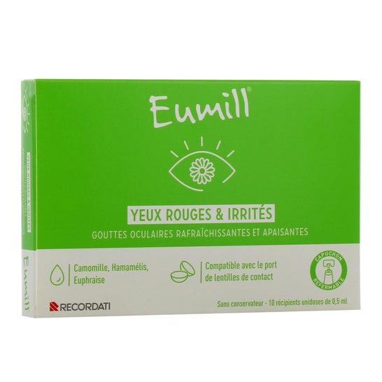 Eumill Olhos Vermelhos & Irritados 10x0.5 ml