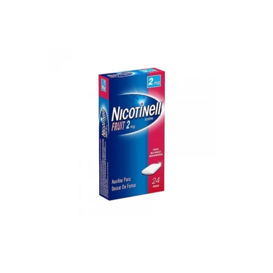 Nicotinell Fruit 2mg Nicotina 24 Gomas