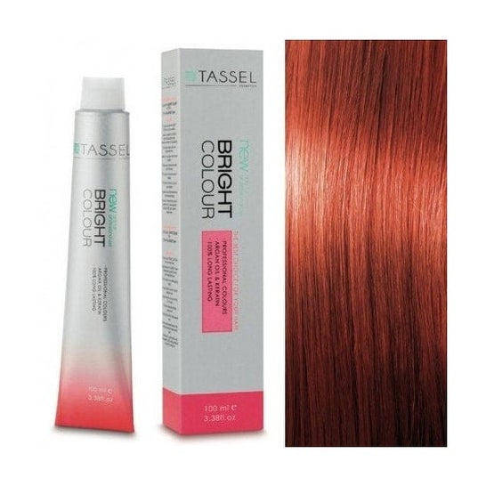 Tassel 7.43 Corante Queratina Louro Cobre Médio Dourado 100ml
