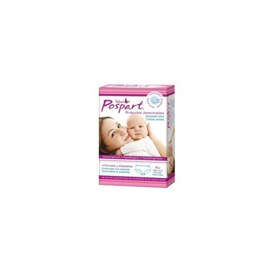 Indasec® Pospart forro-calça descartável T-Single 4 peças