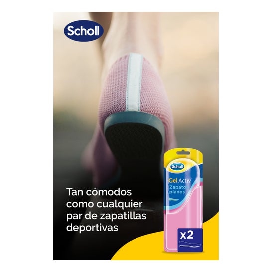 Scholl Gel Activ Flat Shoe 1 par