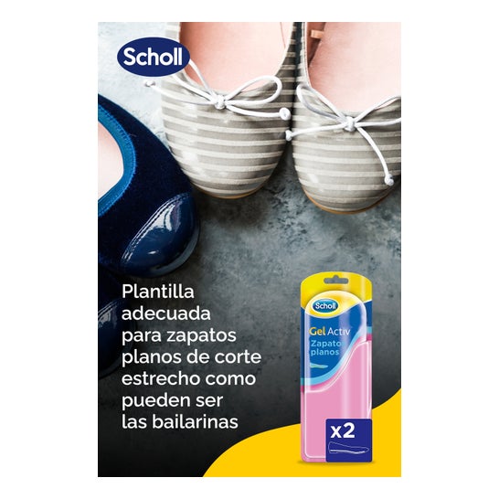 Scholl Gel Activ Flat Shoe 1 par