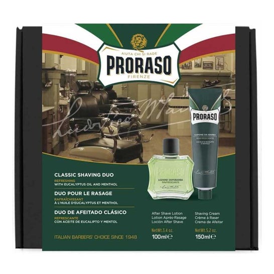 Proraso Pack Green Classic Shaving With Water 2uds