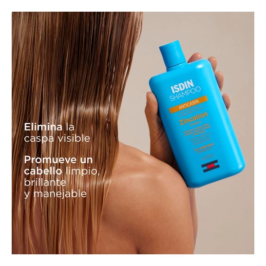 ISDIN Zincation® champô anticaspa 400ml