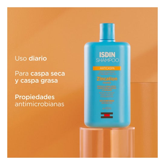 ISDIN Zincation® champô anticaspa 400ml