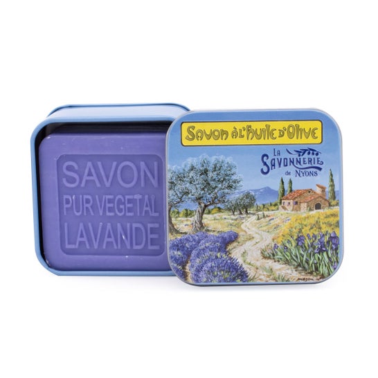 La Savonnerie de Nyons Sabonete Lata Metálica Provence 100g