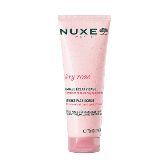 Nuxe Very Rose Gel Exfoliante Facial Luminosidade 75ml