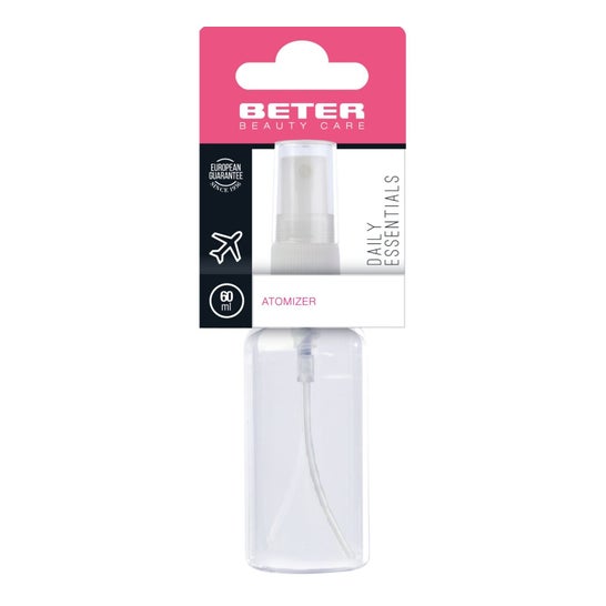 Frasco de Pulverizador de Plástico Beter 60ml
