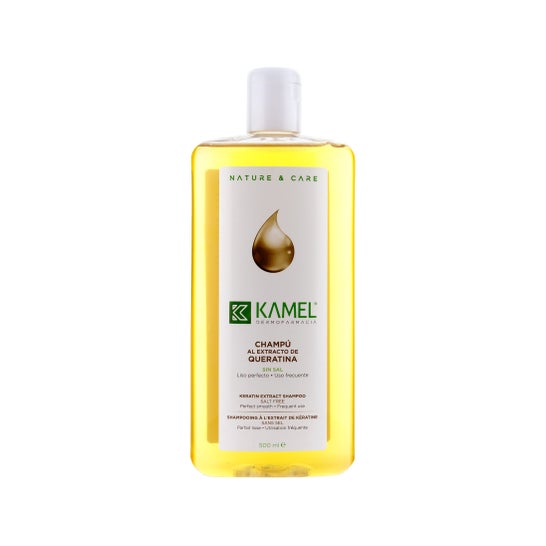 Kamel ™ Shampoo Extrato de Queratina Sem Sal 500ml