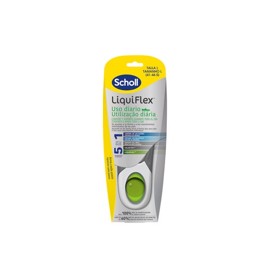 Scholl LiquiFlex Plantillas Soporte Diario Talla 2 1 Par