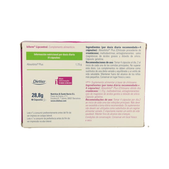 Biform Chitosán Plus 48cáps