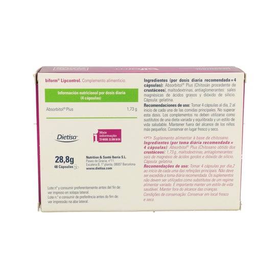 Biform Chitosán Plus 48cáps