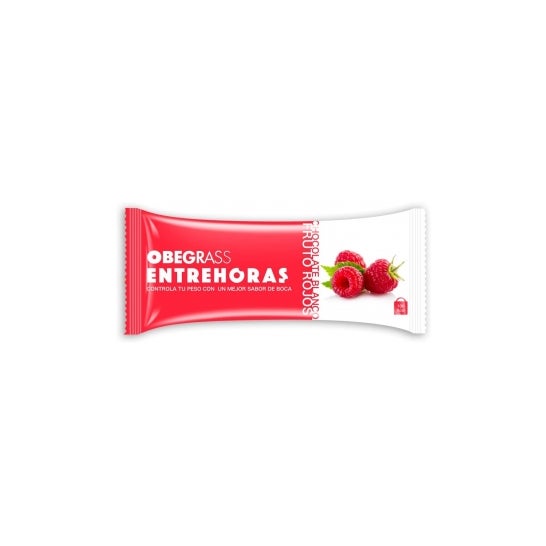 Obegrass Entrehoras chocolate branco e barra de frutas vermelhas 1pc