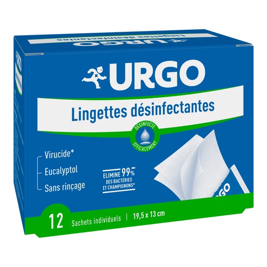 Toalhetes Desinfectantes Urgo Box 12unts
