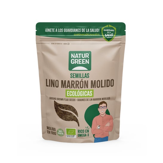 Naturgreen Semillas Lino Marrón Molido Ecológicas 150g