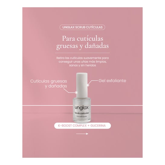 Unglax Scrub Cuticle Scrub Gel 10ml