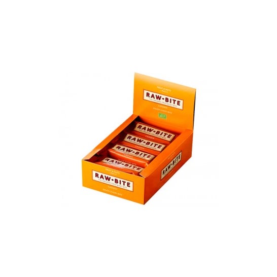 Barras de Cajú Orgânicas Raw Pack Bite 12x50g