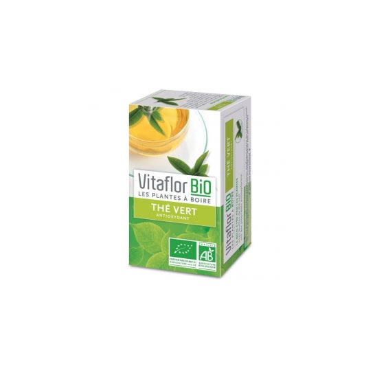 Vitaflor chá biológico de ervas chá verde chá 18 saquetas