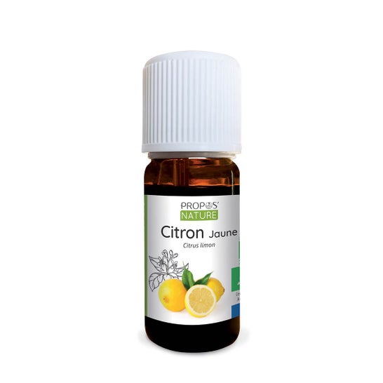 Proposta de Óleo Essencial Orgânico Natural Limão Amarelo 10ml