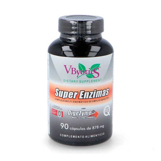 Vbyotics Super Enzymes com Dygeszime 90caps