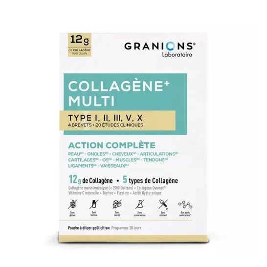 Granions Colagénio Multi Tipo I-Ii-Iii-Vx 260g