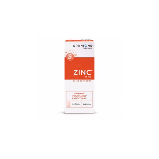 Granions Zinco 15 Mg 60 cápsulas