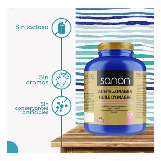 Sanon óleo de onagra 697mg 450cáps