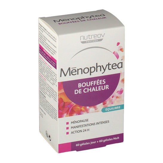 Ménophytea - Flushes quentes 120 cápsulas